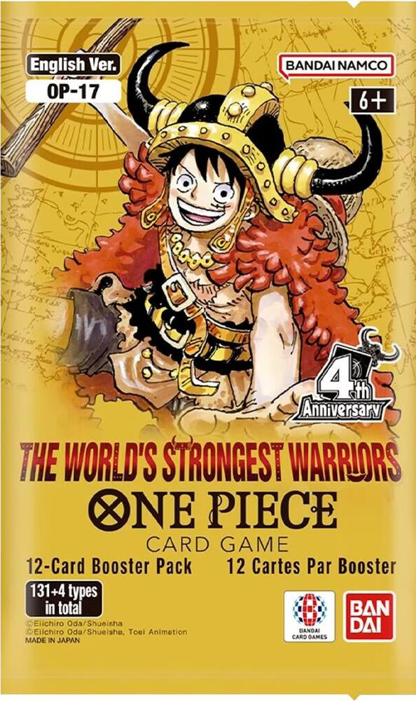 One Piece – Earth's Strongest Warriors OP-17 Booster Pack