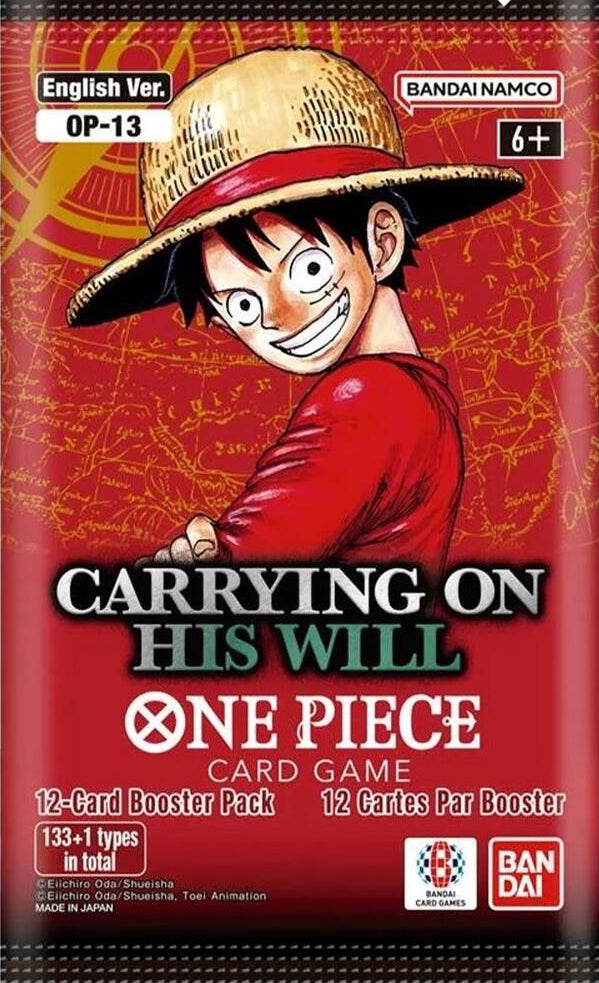 One Piece – Carrying on His Will OP-13 Booster Pack