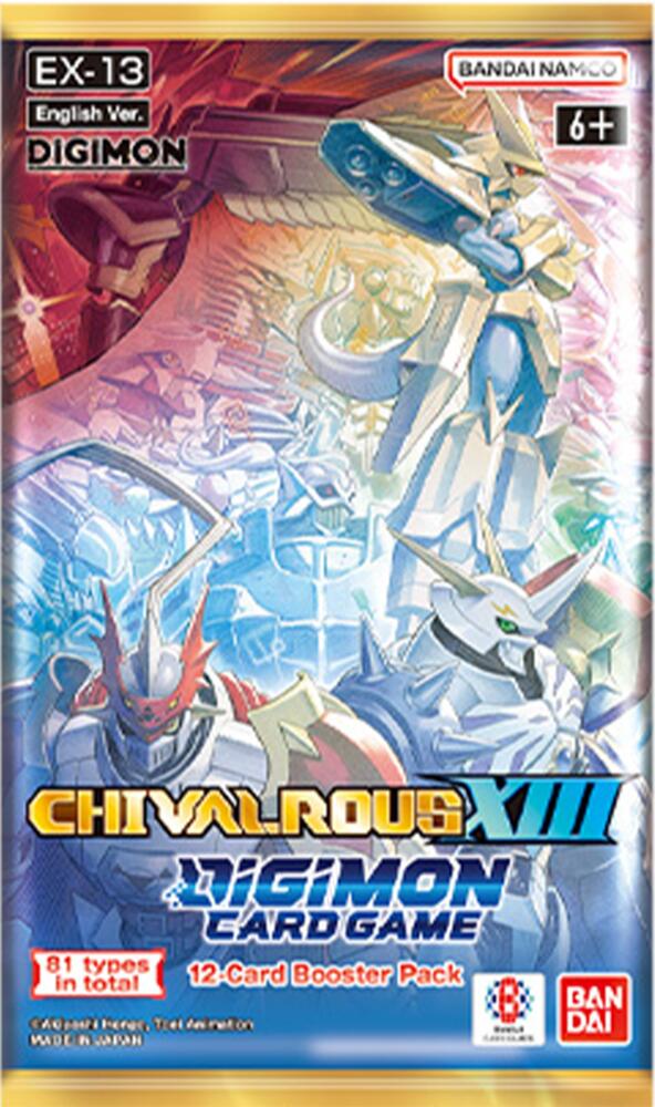 Digimon - Chivalrous XIII EX-13 Booster Pack
