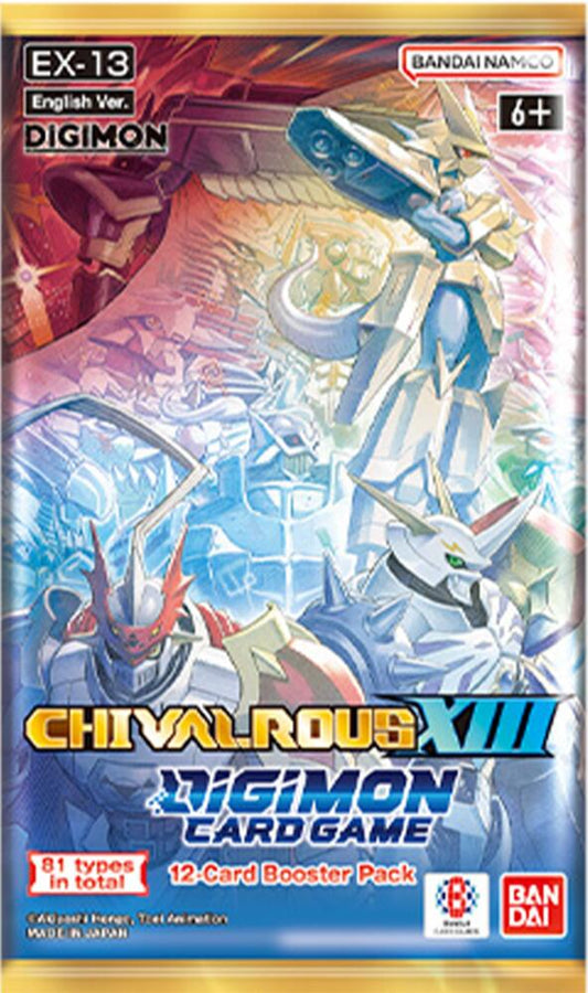 Digimon - Chivalrous XIII EX-13 Booster Pack