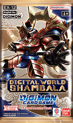 Digimon - Digitalworld Shambala EX-12 Booster Pack