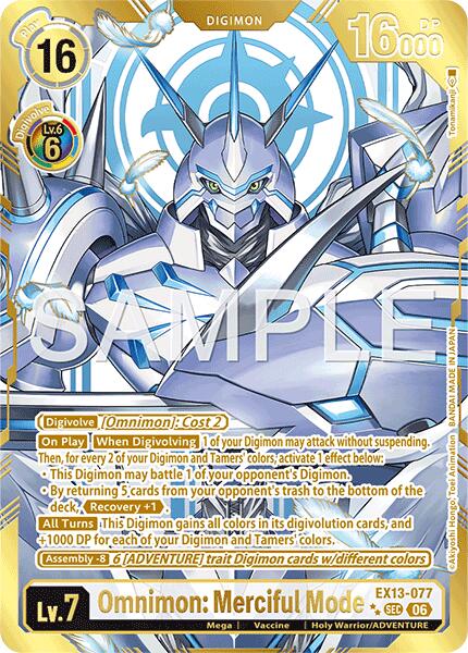 Digimon - Chivalrous XIII EX-13 Booster Pack