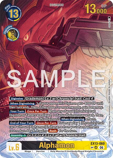 Digimon - Chivalrous XIII EX-13 Booster Pack