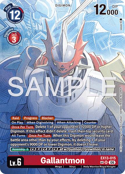 Digimon - Chivalrous XIII EX-13 Booster Pack