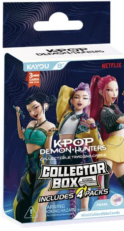 K-Pop Demon Hunters 4 Pack Collector Box
