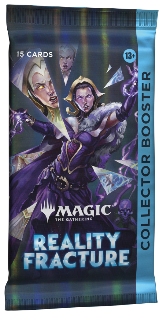 Magic The Gathering Reality Fracture Collector Booster pack – one pack, ripped live