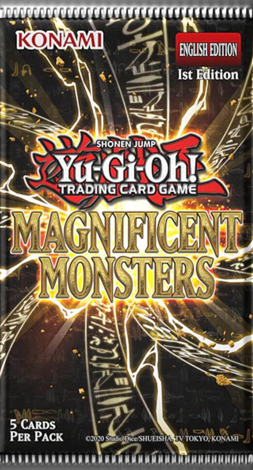 Yu-Gi-Oh Magnificent Monsters Booster Pack (MAMO)
