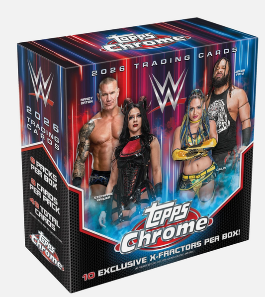 2026 Topps Chrome WWE MEGA BOX